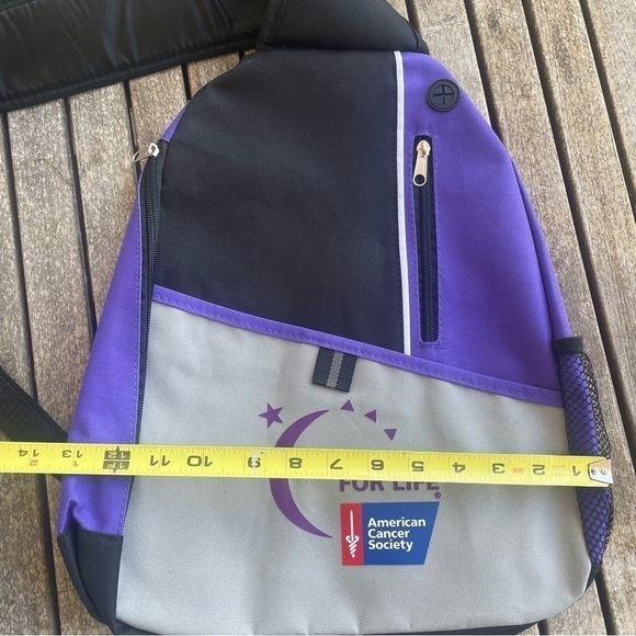 NWT Relay for Life Sling Bag – American Cancer Society 🎗️ - Picture 12 of 14